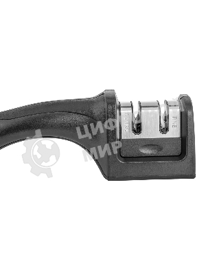 Ножеточка LARA LR05-02 съемный блок, 2 точильных полотна, пластик ABS/нержавеющая сталь AISI 201