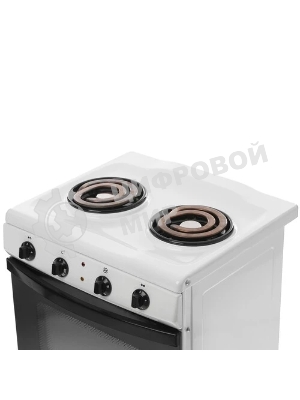 Плита электрическая Мечта 15М белый, конфорок 2 шт, духовка 25 л, 50 см x 47 см x 43 см