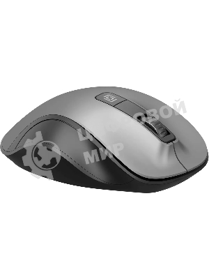 Мышь беспроводная Oklick 504MW черный/серый, 1600 dpi, радиоканал, USB, кнопки - 6