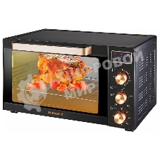 Мини-печь Kraft KF-MO 3506 KGLB (черный/золото) с дисплеем