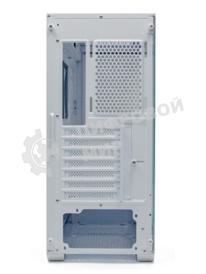 Корпус ATX Xastra Q600 6ARGB-C10-UC White без БП, боковая панель из закалённого стекла, USB 3, USB Type-C