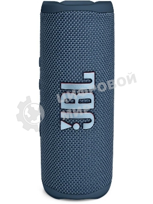 Портативная акустика JBL Flip 6 синий, Bluetooth 5.1, время воспроизведения 12 ч, емкость аккумулятора 4800 mAh, время заряда 2,5 ч, синий