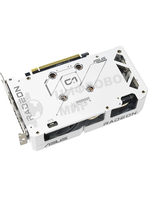Видеокарта Asus DUAL-RX9060XT-16G-WHITE белый