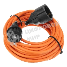 Удлинитель-шнур силовой Garden Series Denzel ПВС, 10 м, 1 розетка 3x1,5 мм