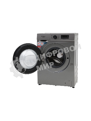 Стиральная машина KRAFT KF-MBDS8148G серый, загрузка фронтальная 8 кг, 1400 об/мин, класс: А+++