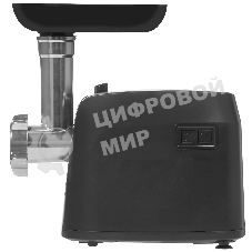 Мясорубка электрическая Moulinex ME112832 черный/серебристый, 1600 Вт, 1.9 кг/мин, реверс, защита от перегрузки, насадки - 5