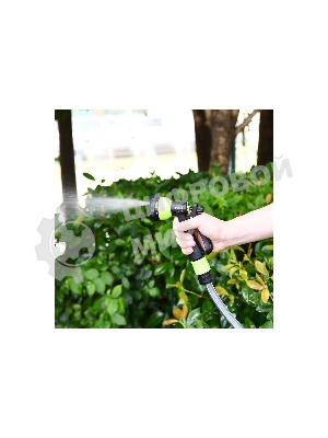 Пистолет-распылитель поливочный Deli DL8758 7 режимов распыления, диаметр шланга 3/4