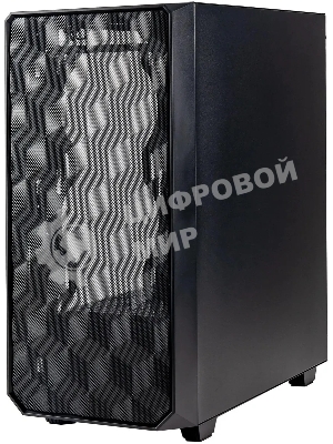 Корпус Hiper BH34-1 черный без БП ATX 5x120mm 2x140mm 2x200mm 1xUSB3.0 audio bott PSU