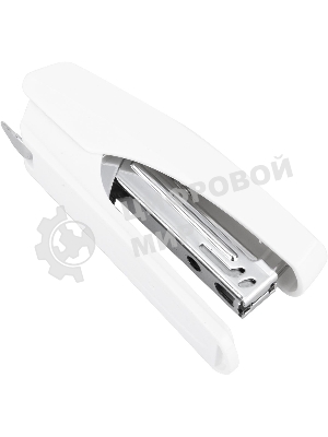 Степлер Deli E0238 N10 (12 листов) встроенный антистеплер, ассорти, 50 скоб, коробка