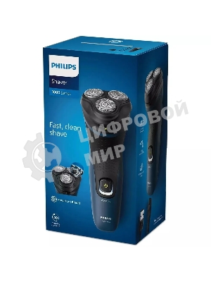 Электробритва Philips S1151/00 синий/черный