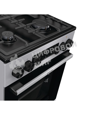 Плита Комбинированная Gorenje GK5C41SF серый (стеклянная крышка) реш.чугун