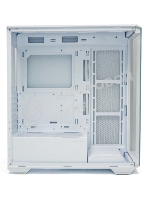 Корпус ATX Xastra Q600 6ARGB-C10-UC White без БП, боковая панель из закалённого стекла, USB 3, USB Type-C
