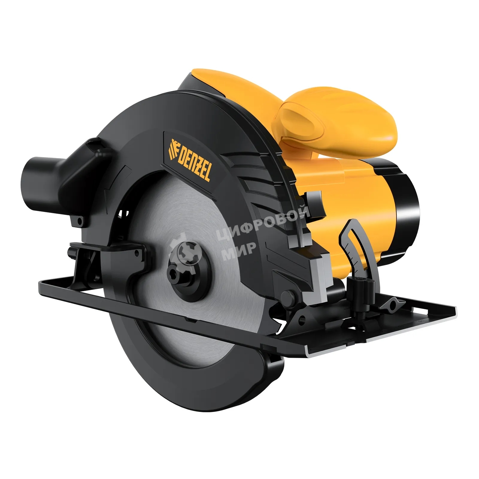 Пила циркулярная CSD-165, 1400 Вт, 165 мм Denzel