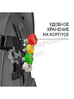 Мойка высокого давления Bort KEX-3000 91276308 3000 Вт, максимальное давление 160 бар, рабочее давление 130 бар, 7,5 л/мин, 7.3 кг, набор аксессуаров 3 шт