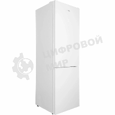 Холодильник Hyundai CC35083F белое стекло двухкамерный 240/95л морозилка снизу, No Frost