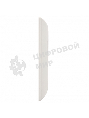 Рамка 1-местная IEK BRITE РУ-1-Бр DECOR белый/белый 3D-форма