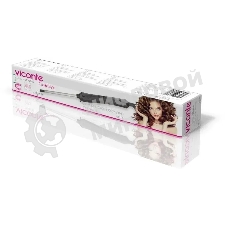 Щипцы для завивки волос Viconte VC-6746 черный, 9 мм, 200 °C, 1 режим