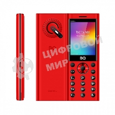 Мобильный телефон BQ 2458 Barrel L красный/черный