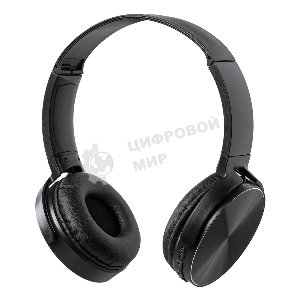 Беспроводные/проводные наушники Smartbuy One SBH921 черный, полноразмерные, Bluetooth + Jack 3.5 мм, складная конструкция, до 8 ч