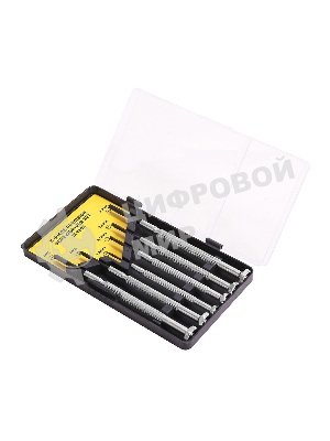 Набор прецизионных отвертокDeli DL3206 6 шт Набор прецизионных отверток из 6 предметов: 2 шт. Philips: PH1, PH04 шт. Шлиц: 1,4 мм, 2,0 мм, 2,4 мм, 3,0 мм. Cr-V. Черная отделка.