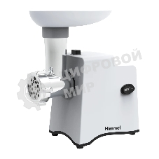 Мясорубка электрическая Himmel HM-1002 белый, 2000 Вт, 1.8 кг/мин, реверс, защита от перегрузки, насадки - 4