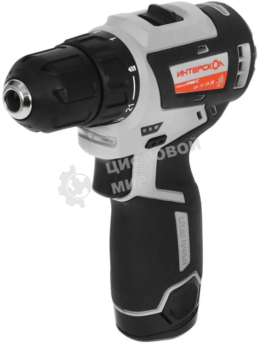 Отвертка аккумуляторная DA-10/12VK 757.2.2.43 ИНТЕРСКОЛ