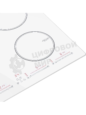 Индукционная варочная панель Maunfeld CVI594SWH, конфорок: 4 шт., стеклокерамика, независимая, белый