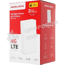 Роутер беспроводной Mercusys MB112-4G N300 10/100BASE-TX/4G cat. 4