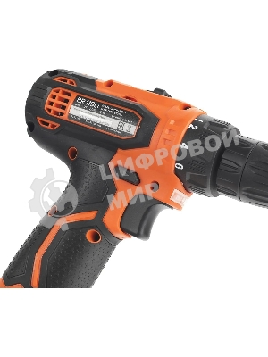 Дрель-шуруповерт Patriot BR 119Li, 12 В, 2 Ач, 30 Нм, щеточный