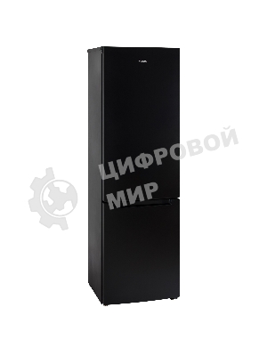 Холодильник Бирюса B6130 черный двухкамерный 245/100л морозилка снизу