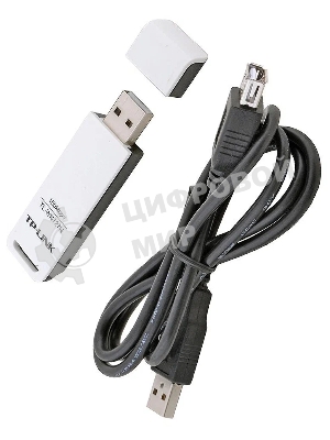 Сетевой адаптер TP-Link SOHO TL-WN727N 150M Wireless Lite-N USB Adapter,Ralink chipset,1T1R,2.4Gh