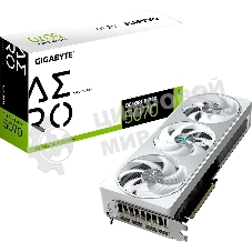 Видеокарта Gigabyte PCI-E GV-N5070AERO OC-12GD 1.0 NVIDIA GeForce RTX 5070 12Gb 192bit GDDR7 2805/28000 HDMIx1 DPx3 HDCP Ret