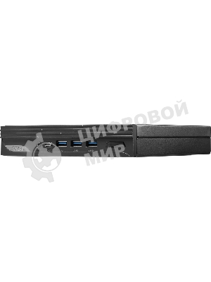 Компьютер MSI Pro DP10 12M Mini Core i7-1360P (2.2GHz), 32Gb(16*2) DDR4 SO-DIMM, 1TB SSD M.2, Intel UHD Graphics, noDVD, WiFi, BT, 120W, VESA, VGA, noOS, 1y war-ty, черный