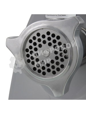 Мясорубка электрическая Bosch MFW 66020 белый/серый, 1800 Вт, 3.0 кг/мин, реверс, защита от перегрузки, насадки - 5