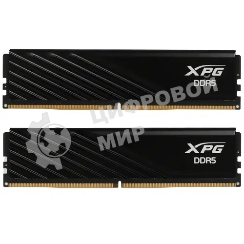 Оперативная память XPG Lancer Blade, DDR5, 32GB (2x16GB), 5600MHz, CL46, DIMM, с радиаторами, черный