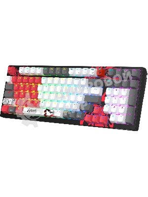 Клавиатура беспроводная механическая A4Tech Bloody WS98 Naraka USB черный/красный (WS98)