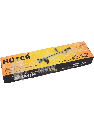 Триммер электрический Huter GET-1700B 1700Вт неразбор.штан. реж.эл.:леска/нож
