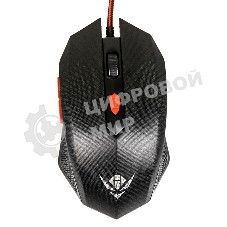 Мышь проводная Dialog Nakatomi MOG-08U черный, 2400 dpi, USB, кнопки - 6