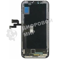 Дисплей Amperin для Apple iPhone XS в сборе с тачскрином (Soft Oled), черный