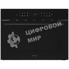 Встраиваемая микроволновая печь Krona ONYX 45H mw BL/BL черный, 38 л, 1000 Вт, переключатели - сенсор
