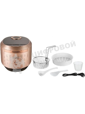Мультиварка Redmond RMC-450 бронза, 860 Вт. 4.5 л электронное управление