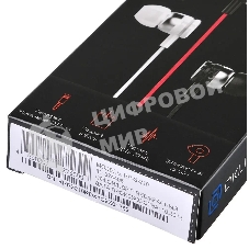 Проводные наушники Oklick HP-S-210 красный, внутриканальные, Jack 3.5 мм