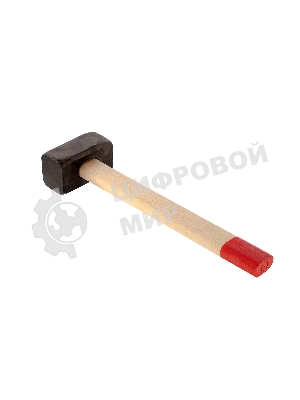 Кувалда Сибртех 2000 г, кованая головка, деревянная рукоятка, 380 мм
