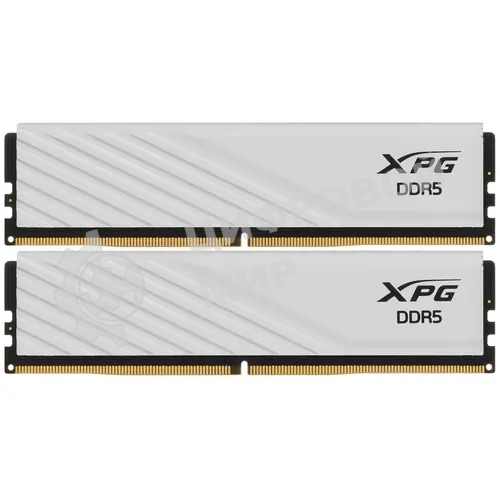 Оперативная память XPG Lancer Blade, DDR5, 32GB (2x16GB), 5600MHz, CL46, DIMM, с радиаторами, белый