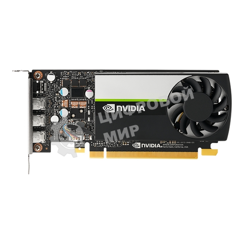 Видеокарта NVIDIA Quadro T400 Graphics Cards with accessories (cable + bracket), 4GB, Bulk Packing