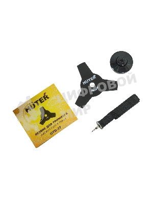 Триммер электрический Huter GET-1700B 1700Вт неразбор.штан. реж.эл.:леска/нож