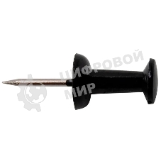 Гвоздики Silwerhof 502019 металл черный (упаковка: 50 шт) картонная коробка