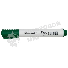 Маркер для досок Silwerhof Prime+, скошенный пишущий наконечник, 2-5мм, зеленый, коробка