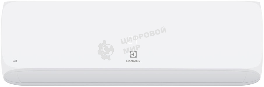 Блок внутренний сплит-системы Electrolux Loft EACS-24HAL/N8/in 24000 BTU, 70 м², 34 дБ, охлаждение, обогрев, белый