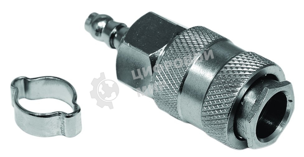 Переходник для пневмоинструмента Elitech 0704.018200 серебристый